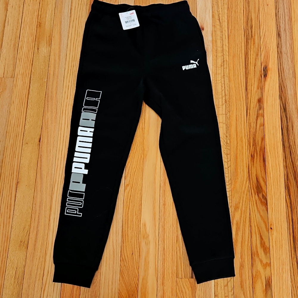 Puma boy's sweatpants, new, sz L